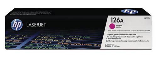 HP, HP Toner-Modul 126A magenta CE313A Color LJ Pro CP1025 1000 S.