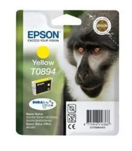 Epson, Epson E894y Druckerpatronen ye - Epson T0894 y, C13T08944011 für z.B. Epson Stylus SX 210, Epson Stylus Office BX 300 F, Epson Stylus S 20