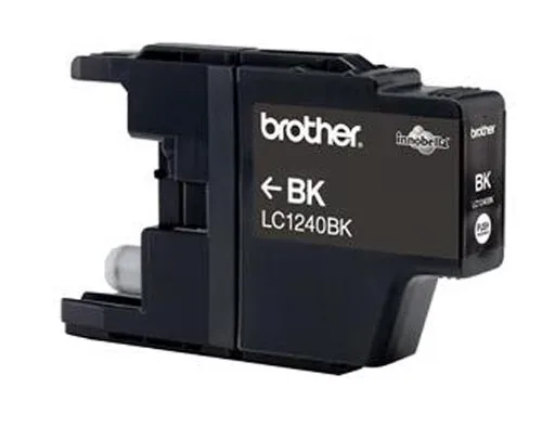 Brother, Brother B1240BK Druckerpatronen bk - Brother LC-1240BK für z.B. Brother DCPJ 525 W, Brother MFCJ 5910 DW, Brother DCPJ 725 DW, Brother DCPJ 925 DW