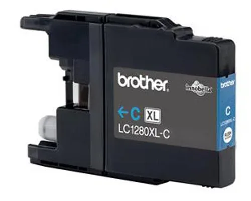 Brother, Brother B1280C Druckerpatronen XL cy - Brother LC-1280C für z.B. Brother MFCJ 5910 DW, Brother MFCJ 6510 DW, Brother MFCJ 6710 DW
