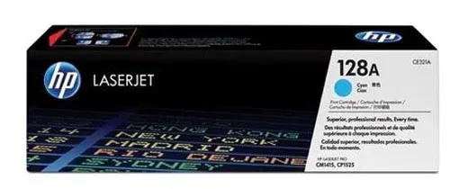 HP, HP H128AC Toner cy - HP No. 128A C, CE321A für z.B. HP LaserJet CP 1500, HP LaserJet CP 1525, HP LaserJet CP 1525 n, HP LaserJet CP 1525 nw