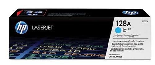 HP, HP Toner-Modul 128A cyan CE321A Color LJ Pro CM1415 1300 S.