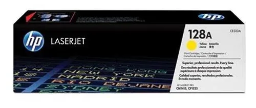 HP, HP H128AY Toner ye - HP No. 128A Y, CE322A für z.B. HP LaserJet CP 1500, HP LaserJet CP 1525, HP LaserJet CP 1525 n, HP LaserJet CP 1525 nw