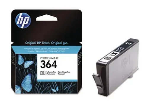 HP H364phbk Druckerpatronen bkph - HP No. 364 phbk, CB317EE für z.B. HP PhotoSmart 7520 e All-in-One, HP DeskJet D 5400, HP DeskJet D 5445