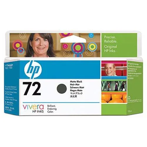 HP, HP H72MBK Druckerpatronen bkmt - HP No. 72 MBK, C9403A für z.B. HP DesignJet T 1100 24 Inch, HP DesignJet T 1100 44 Inch, HP DesignJet T 1100 MFP