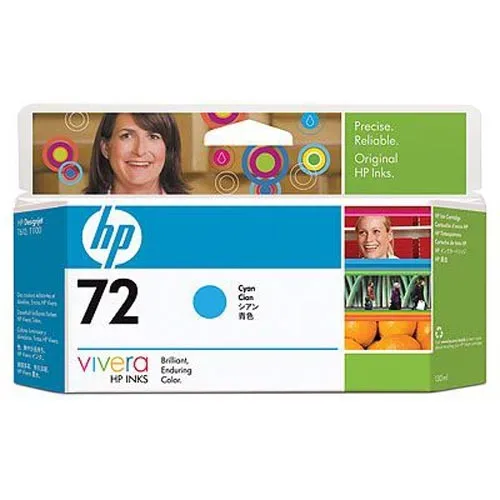 HP, HP H72C Druckerpatronen cy - HP No. 72 C, C9371A für z.B. HP DesignJet T 1100 24 Inch, HP DesignJet T 1100 44 Inch, HP DesignJet T 1100 MFP