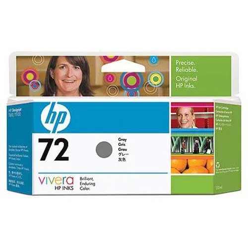 HP, HP Tintenpatrone 72 grey C9374A DesignJet T1100 130ml
