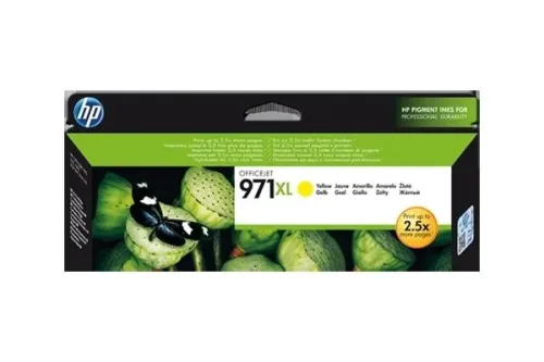 HP H971XLy Druckerpatronen XL ye - HP No. 971XL y, CN628A für z.B. HP OfficeJet Pro X 450, HP OfficeJet Pro X 451 dn, HP OfficeJet Pro X 451 dw