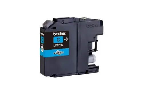 Brother, Brother B123C Druckerpatronen XL cy - Brother LC-123C für z.B. Brother MFCJ 6720 DW, Brother MFCJ 6520 DW, Brother MFCJ 4410 DW, Brother DCPJ 552 DW