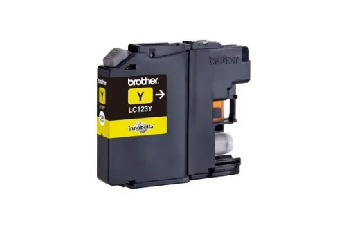 Brother, Brother B123Y Druckerpatronen XL ye - Brother LC-123Y für z.B. Brother MFCJ 6720 DW, Brother MFCJ 6520 DW, Brother MFCJ 4410 DW, Brother DCPJ 552 DW