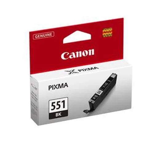 Canon, Canon C551XLBK Druckerpatronen bkph - Canon CLI-551XLBK, 6443B001 für z.B. Canon Pixma IP 7200, Canon Pixma MX 925, Canon Pixma IP 7250