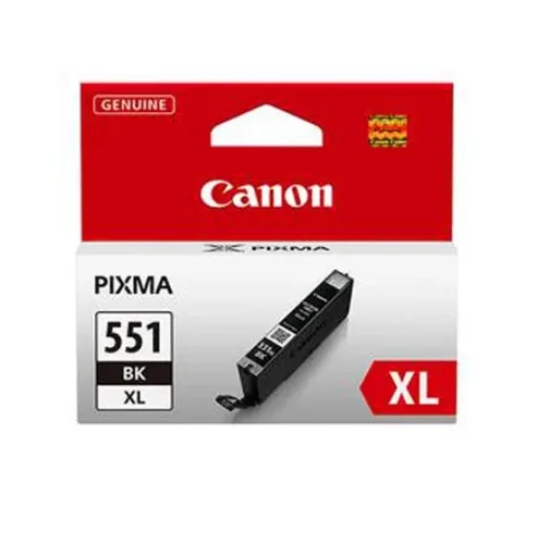 Canon, Canon C551XLBK Druckerpatronen XL bkph - Canon CLI-551XLBK, 6443B001 für z.B. Canon Pixma IP 7200, Canon Pixma MX 925, Canon Pixma IP 7250
