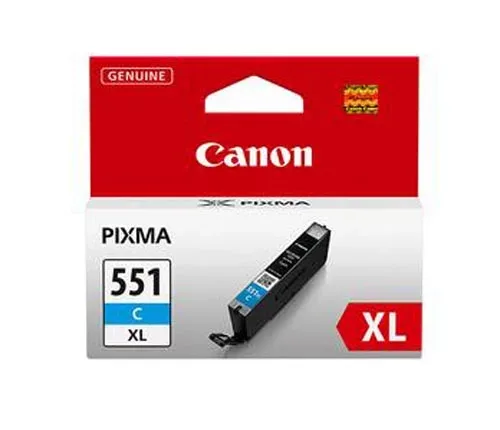 Canon, Canon C551XLC Druckerpatronen XL cy - Canon CLI-551XLC, 6444B001 für z.B. Canon Pixma IP 7200, Canon Pixma MX 925, Canon Pixma IP 7250