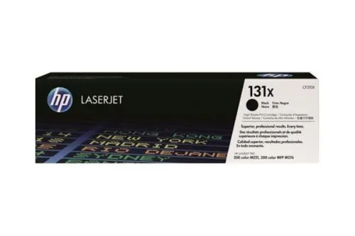 HP, HP H131XBK Toner XL bk - HP No. 131X BK, CF210X für z.B. HP LaserJet Pro 200 color M 276 nw, HP LaserJet Pro 200 color M 251 n