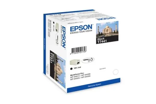 Epson, Epson E743/744 Druckerpatronen bk - Epson T7441 für z.B. Epson WorkForce Pro WPM 4000, Epson WorkForce Pro WPM 4015 DN, Epson WorkForce Pro WPM 4500
