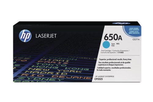 HP, HP Toner-Modul 650A cyan CE271A Color LJ CP5520 15'000 Seiten
