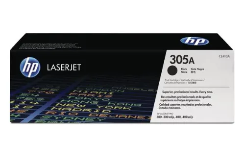 HP, HP H305ABK Toner bk - HP No. 305A BK, CE410A für z.B. HP LaserJet Pro 300 color M 351 A, HP LaserJet Pro 300 color MFP M 375 nw