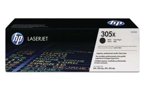 HP, HP H305XBK Toner XL bk - HP No. 305X BK, CE410X für z.B. HP LaserJet Pro 300 color M 351 A, HP LaserJet Pro 300 color MFP M 375 nw