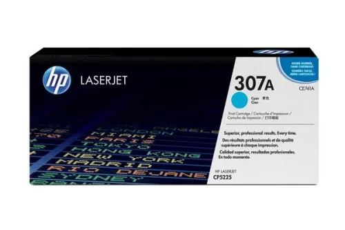 HP, HP 307A Original Tonerkartusche CE741A Cyan