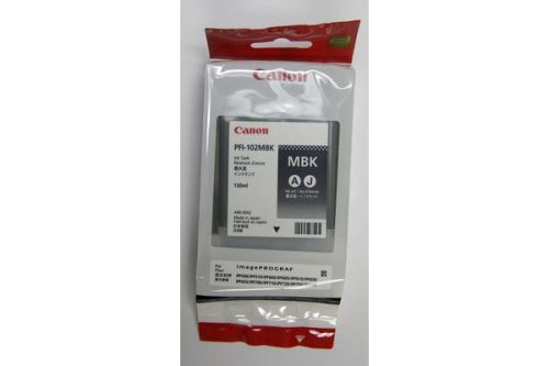 Canon, CANON Tintenpatrone matt schwarz PFI102MBK iPF 700 130ml