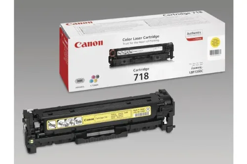 Canon, Canon H718Y Toner ye - Canon No. 718Y, 2659B002 für z.B. Canon ISensys MF 724 Cdw, Canon ISensys LBP -7200, Canon ISensys LBP -7200 c