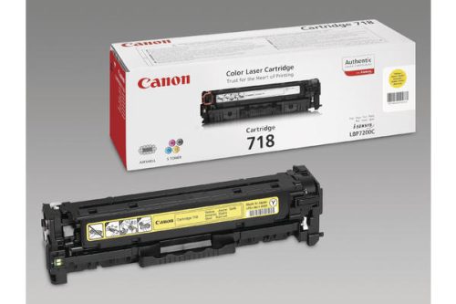 Canon, CANON Toner-Modul 718 yellow 2659B002 LBP 7200 2900 Seiten