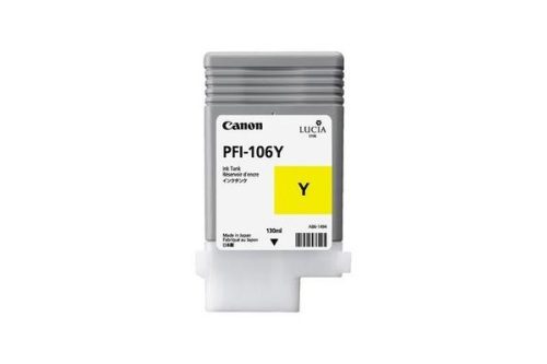 Canon, Canon PFI-105Y Original Tintenpatrone Gelb