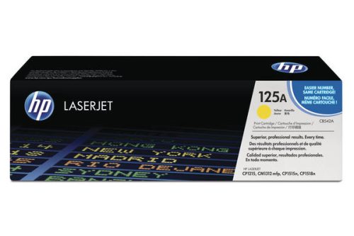 HP, HP Toner-Modul 125A yellow CB542A Color LJ CP 1210 1400 Seiten