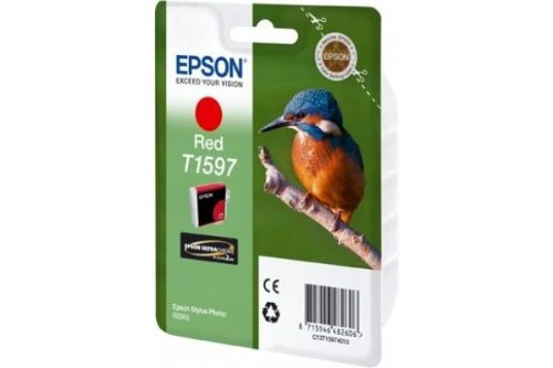 Epson, Epson T1597 Original Tintenpatrone C13T15974010 Rot
