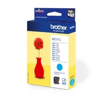 Brother, Brother B121C Druckerpatronen cy - Brother LC-121C für z.B. Brother DCPJ 552 DW, Brother DCPJ 132 W, Brother DCPJ 150, Brother DCPJ 152 W