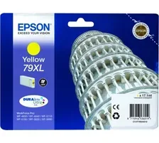 Epson, Epson E79XLy Druckerpatronen XL ye - Epson No. 79XL y, C13T79044010 für z.B. Epson WorkForce Pro WF -4600, Epson WorkForce Pro WF -4630 DWF