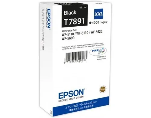 Epson, Epson E79XXLbk Druckerpatronen XL bk - Epson No. 79XXL bk, C13T78914010 für z.B. Epson WorkForce Pro WF -5100, Epson WorkForce Pro WF -5110 DW