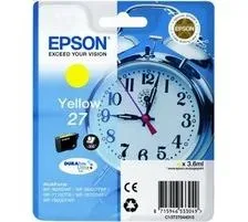 Epson, Epson E27 Druckerpatronen ye - Epson T2704, No. 27 y, C13T27044010 für z.B. Epson WorkForce WF -3600, Epson WorkForce WF -3620 DWF