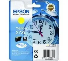 Epson, Epson E27 Druckerpatronen XL ye - Epson T2714, No. 27XL y, C13T27144010 für z.B. Epson WorkForce WF -3600, Epson WorkForce WF -3620 DWF