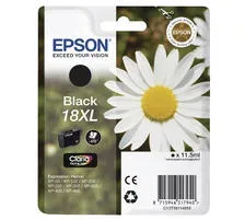 Epson, Epson E18XLbk Druckerpatronen XL bk - Epson No. 18XL bk, C13T18114010 für z.B. Epson Expression Home XP -100, Epson Expression Home XP -102