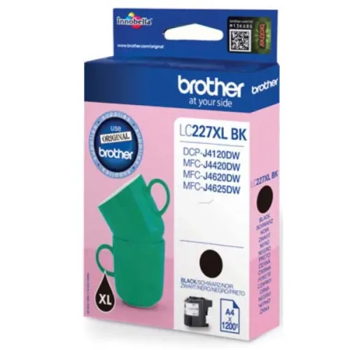 Brother, Brother B227XLBK Druckerpatronen XL bk - Brother LC-227XLBK für z.B. Brother DCPJ 4120 DW, Brother MFCJ 4420 DW, Brother MFCJ 4425 DW