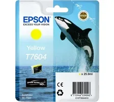 Epson, Epson E760 Druckerpatronen ye - Epson T7604Y, C13T76044010 für z.B. Epson SureColor SCP 600