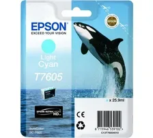 Epson, Epson E760 Druckerpatronen cyli - Epson T7605LC, C13T76054010 für z.B. Epson SureColor SCP 600