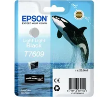 Epson, Epson E760 Druckerpatronen bklili - Epson T7609LLBK, C13T76094010 für z.B. Epson SureColor SCP 600