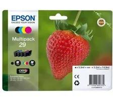 Epson, Epson E29 Druckerpatronen bk - Epson T2986, No. 29, C13T29864010 für z.B. Epson Expression Home XP -235, Epson Expression Home XP -330