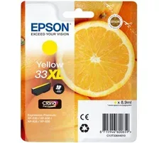 Epson, Epson E33 Druckerpatronen XL ye - Epson T3364, No. 33XL y, C13T33644010 für z.B. Epson Expression Premium XP -530, Epson Expression Premium XP -630