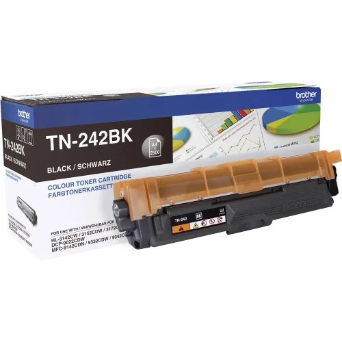 Brother, Brother B242BK Toner bk - Brother TN-242BK für z.B. Brother DCP -9022 CDW, Brother HL -3142 CW, Brother HL -3152 CDW, Brother HL -3172 CDW
