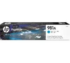 HP, HP H981AC Druckerpatronen cy - HP No. 981A C, J3M68A für z.B. HP PageWide Enterprise Color 550, HP PageWide Enterprise Color 556 dn