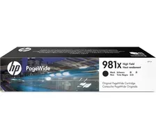 HP, HP H981XBK Druckerpatronen XL bk - HP No. 981X BK, L0R12A für z.B. HP PageWide Enterprise Color 550, HP PageWide Enterprise Color 556 dn