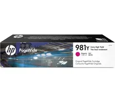 HP, HP H981YM Druckerpatronen XL ma - HP No. 981Y M, L0R14A für z.B. HP PageWide Enterprise Color 550, HP PageWide Enterprise Color 556 dn