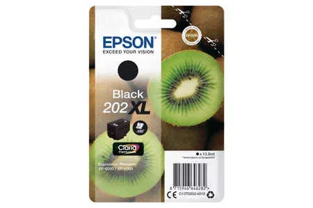 Epson, Epson E2G1 Druckerpatronen XL bk - Epson T02G1, No. 202XL bk, C13T02G14010 für z.B. Epson Expression Premium XP -6000