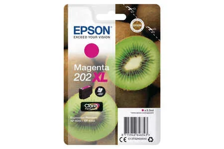 Epson, Epson E2H3 Druckerpatronen XL ma - Epson T02H3, No. 202XL m, C13T02H34010 für z.B. Epson Expression Premium XP -6000