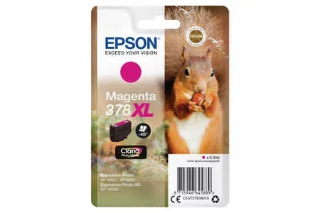 Epson, Epson E378/478 Druckerpatronen XL ma - Epson T3793, No. 378XL m, C13T37934010 für z.B. Epson Expression Photo HD XP -15000