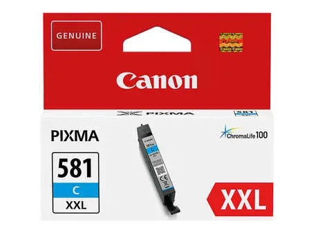 Canon, Canon C581XXLC Druckerpatronen XL cyan - Canon CLI-581XXLC, 1995C001 für z.B. Canon Pixma TS 8350, Canon Pixma TS 6351 a, Canon Pixma TR 8550