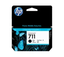 HP, HP H711BK Druckerpatronen bk - HP No. 711 BK, CZ129AE für z.B. HP DesignJet T 520 36 Inch, HP DesignJet T 120, HP DesignJet T 520